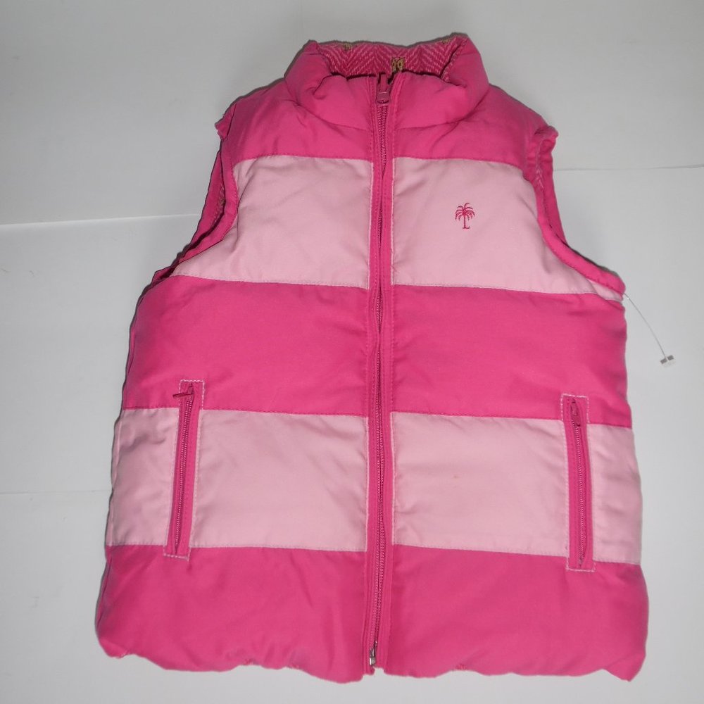 Lilly Pulitzer Owl Reversible Puffer Girl Vest 7